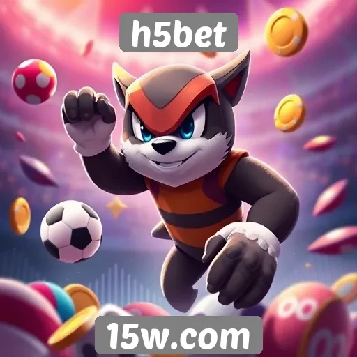 Variedade de jogos disponíveis na h5bet